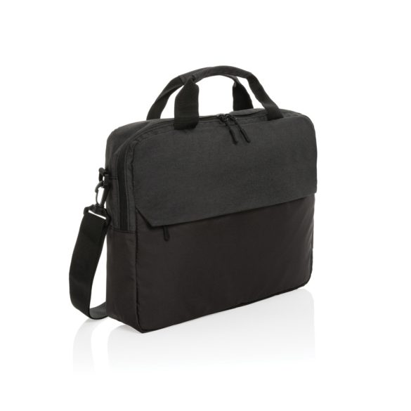 Kazu AWARE™ RPET basic 15.6 inch laptop bag, black