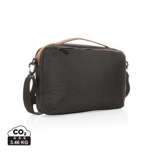Impact AWARE™ 300D two tone deluxe 15.6" laptop bag, black