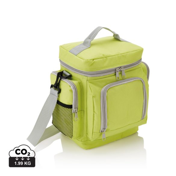 Deluxe travel cooler bag, green