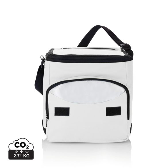 Foldable cooler bag, white