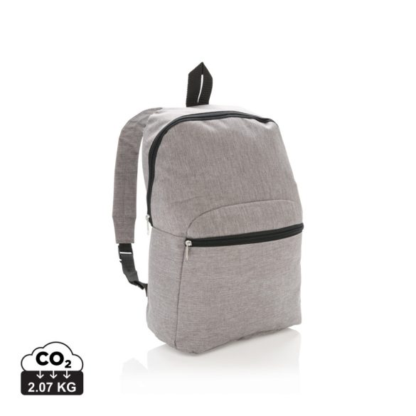 Classic two tone backpack, grey