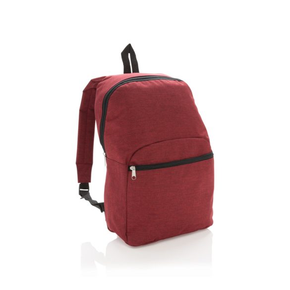 Classic two tone backpack, red