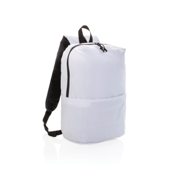 Casual backpack PVC free, white