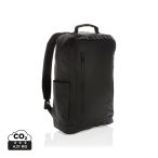 Fashion black 15.6" laptop backpack PVC free, black