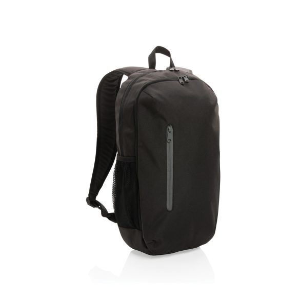 Impact AWARE™ 300D RPET casual backpack, black