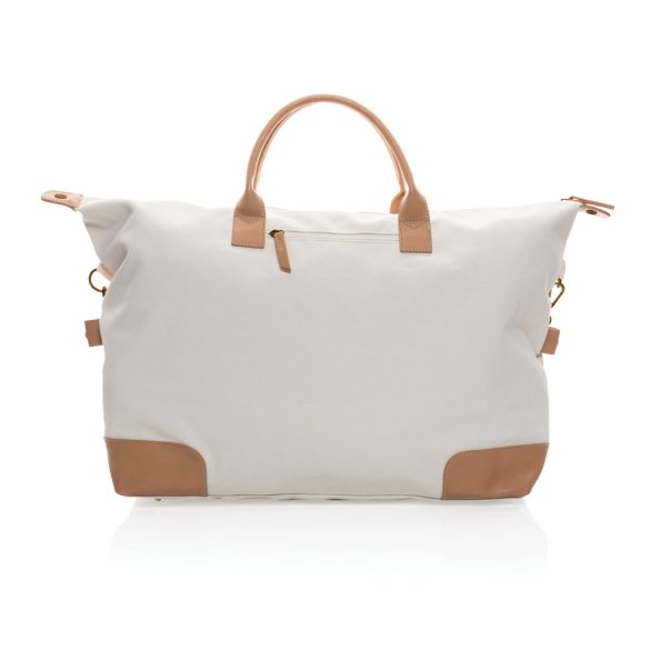 Impact AWARE™ 16 oz. rcanvas large weekend bag, off white