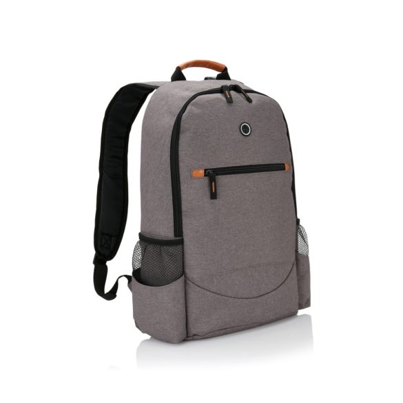 Fashion duo tone backpack, grey