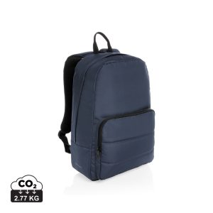 Impact AWARE™ RPET Basic 15.6" laptop backpack, navy