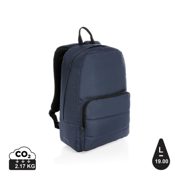 Impact AWARE™ RPET Basic 15.6"laptop backpack, navy