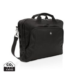 Swiss Peak deluxe 15” laptop bag, black