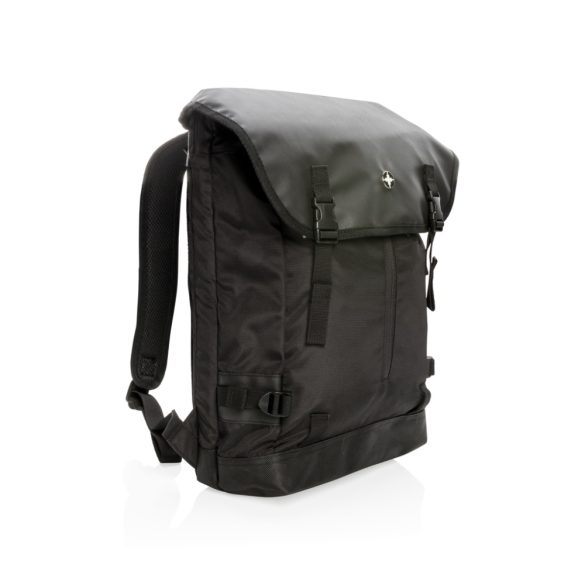 Swiss Peak 17” outdoor laptop backpack, black