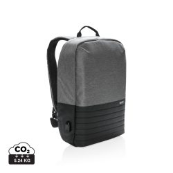 Swiss Peak RFID anti-theft 15.6" laptop backpack, grey