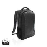 900D laptop backpack PVC free, black