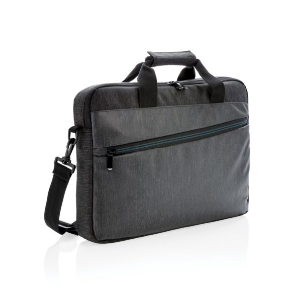 900D laptop bag PVC free, black