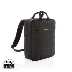   Soho business RPET 15.6" laptop backpack PVC free, black