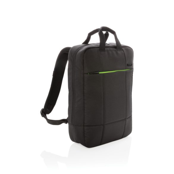 Soho business RPET 15.6" laptop backpack PVC free, black