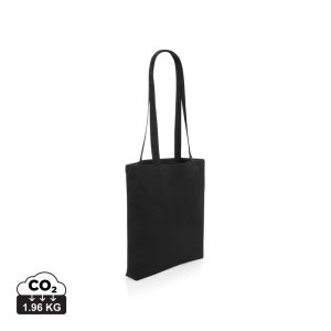 Impact AWARE™ recycled cotton tote 330 gsm, black
