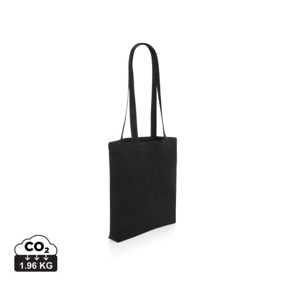 Impact AWARE™ recycled cotton tote 330 gsm, black