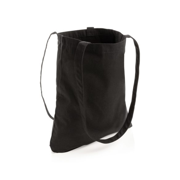 Impact Aware™ Recycled cotton tote, black