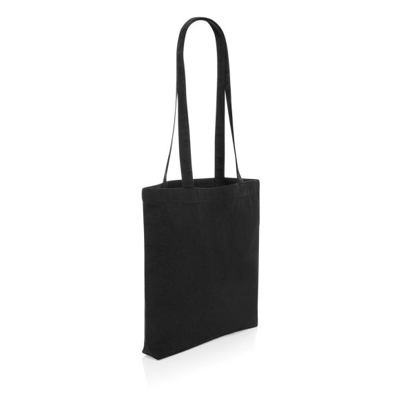 Impact AWARE™ recycled cotton tote 330 gsm, black