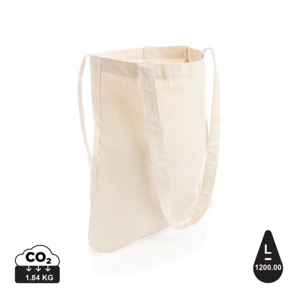 Impact Aware™ Recycled cotton tote, white