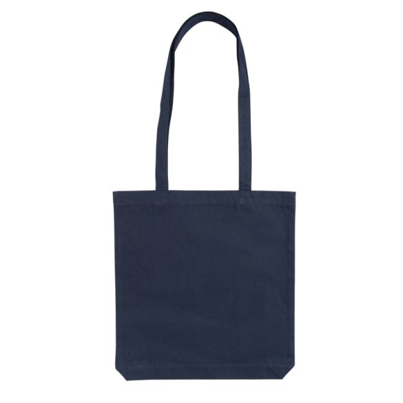 Impact Aware™ Recycled cotton tote, navy