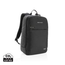   Swiss Peak laptop backpack with UV-C steriliser pocket, black