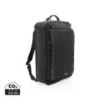 Swiss peak convertible travel backpack PVC free, black