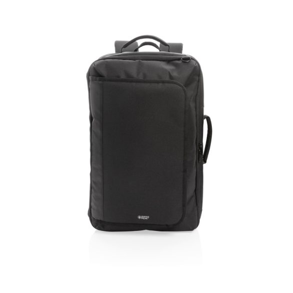 Swiss peak convertible travel backpack PVC free, black