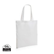 Impact AWARE™ Recycled cotton tote 145g, white