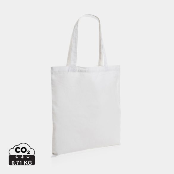 Impact AWARE™ Recycled cotton tote 145g, white