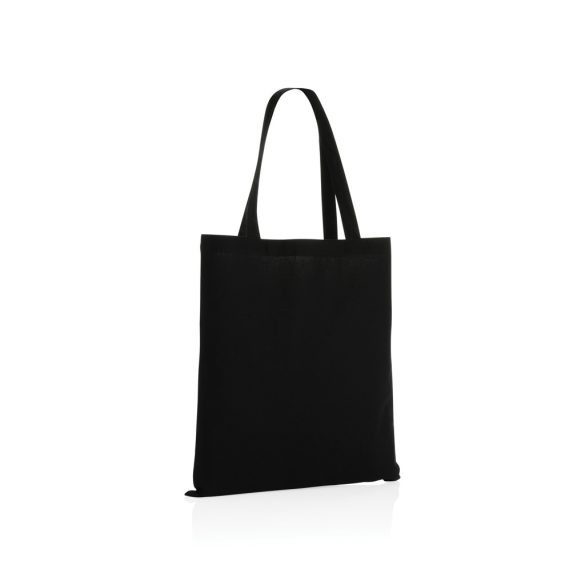 Impact AWARE™ Recycled cotton tote 145g, black