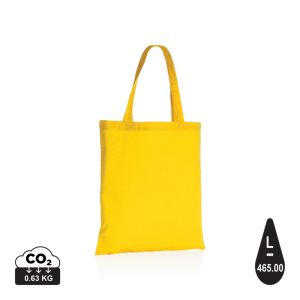 Impact AWARE™ Recycled cotton tote 145g, yellow