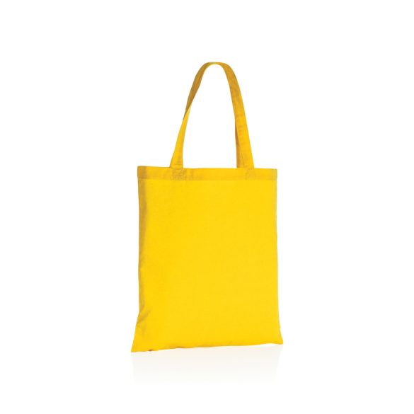 Impact AWARE™ Recycled cotton tote 145g, yellow