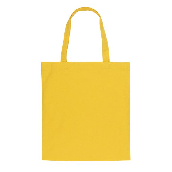 Impact AWARE™ Recycled cotton tote 145g, yellow
