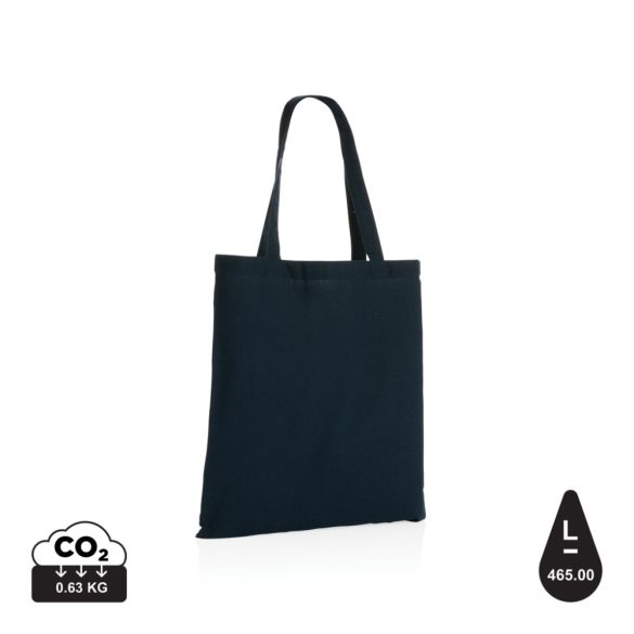 Impact AWARE™ Recycled cotton tote 145g, navy