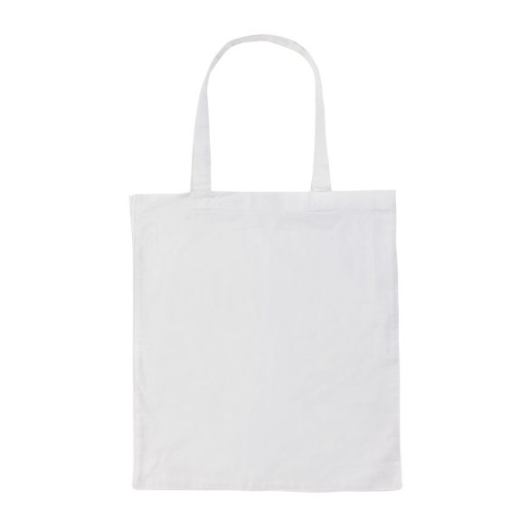 Impact AWARE™ Recycled cotton tote w/bottom 145g, white