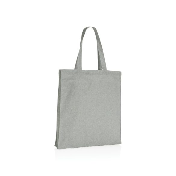 Impact AWARE™ Recycled cotton tote w/bottom 145g, grey