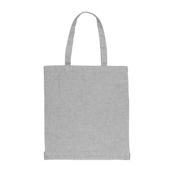 Impact AWARE™ Recycled cotton tote w/bottom 145g, grey