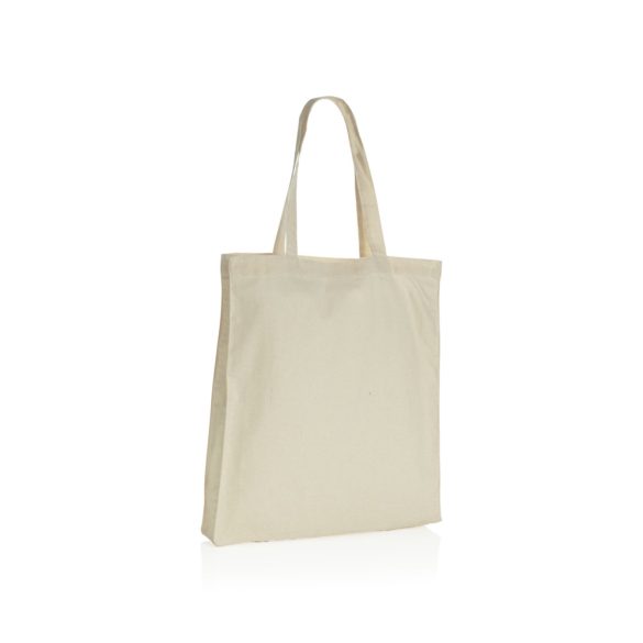 Impact AWARE™ Recycled cotton tote w/bottom 145g, white