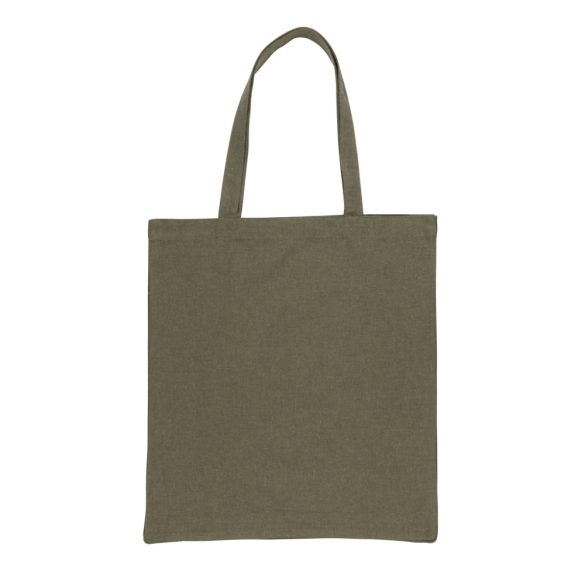 Impact AWARE™ Recycled cotton tote w/bottom 145g, green