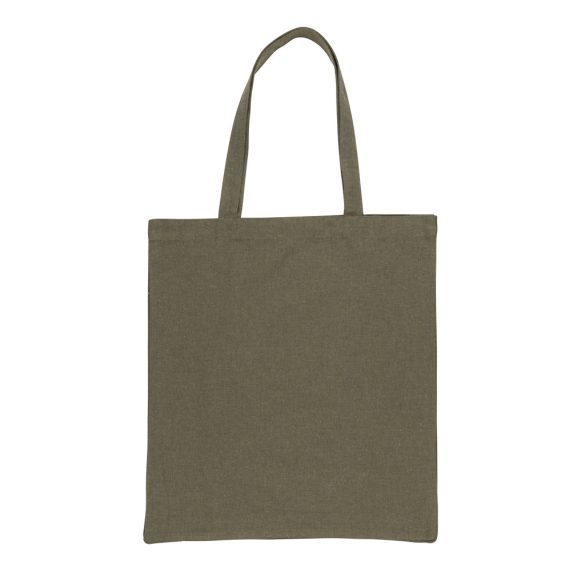 Impact AWARE™ Recycled cotton tote w/bottom 145g, green