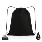 Impact AWARE™ RPET 190T drawstring bag, black