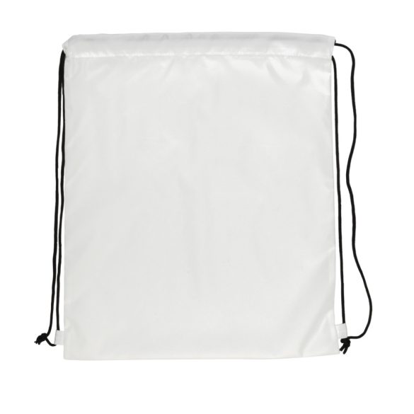 Impact AWARE™ RPET 190T drawstring bag, white
