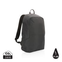 Impact AWARE™ RPET anti-theft backpack, black