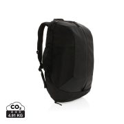 Swiss Peak AWARE™ RPET 15.6 inch work/gym backpack, black