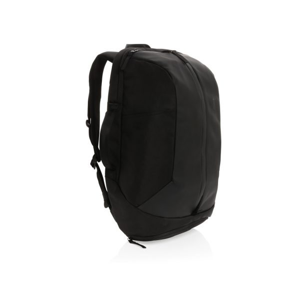Swiss Peak AWARE™ RPET 15.6 inch work/gym backpack, black