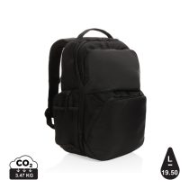 Swiss Peak AWARE™ RPET 15.6 inch commuter backpack, black