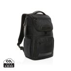   Swiss Peak AWARE™ RPET Voyager 15.6" laptop backpack, black