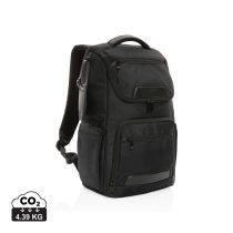   Swiss Peak AWARE™ RPET Voyager 15.6" laptop backpack, black